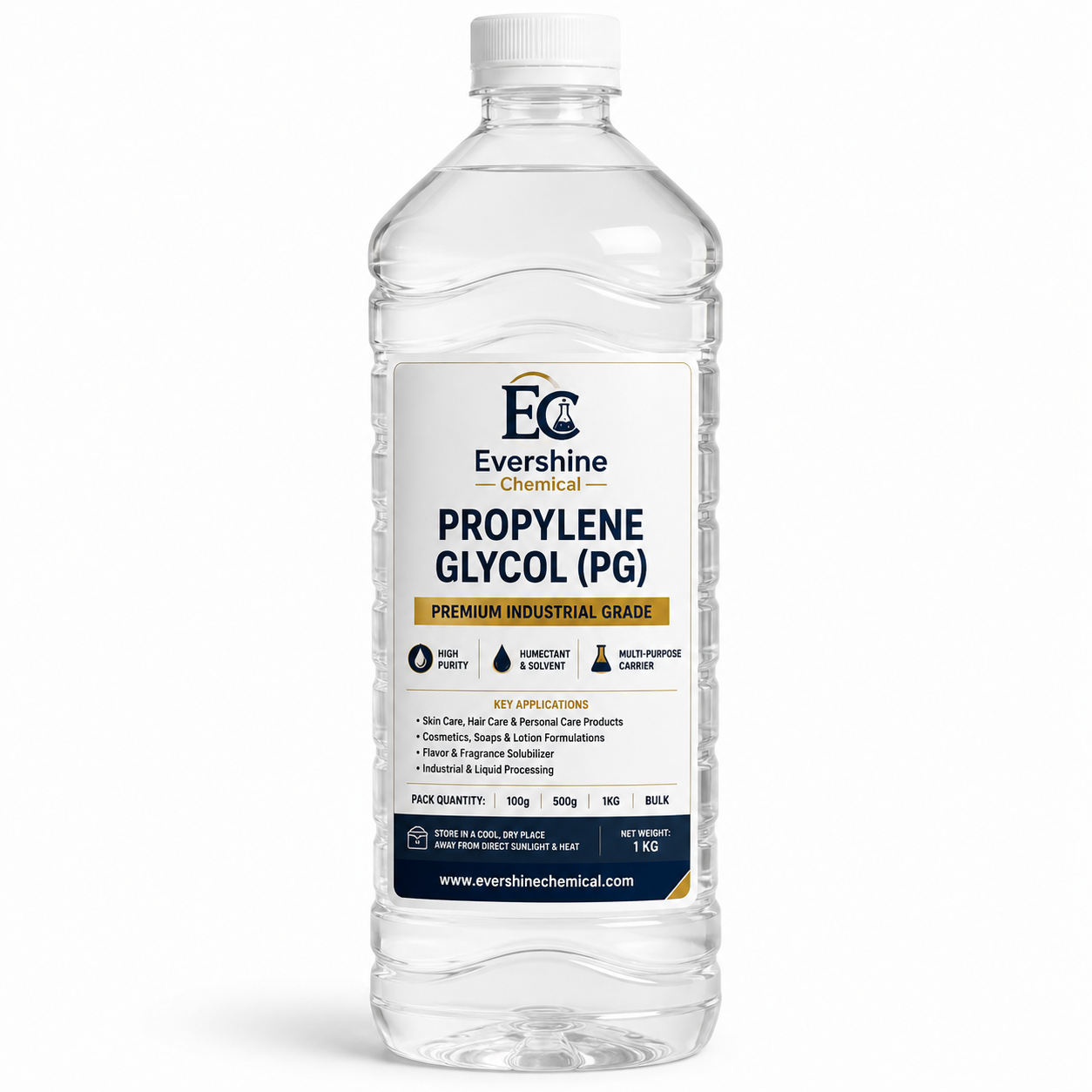 Propylene Glycol (PG) Premium Industrial Grade 1KG