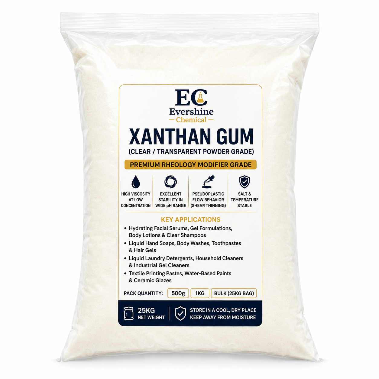 XANTHAN GUM (CLEAR / TRANSPARENT)