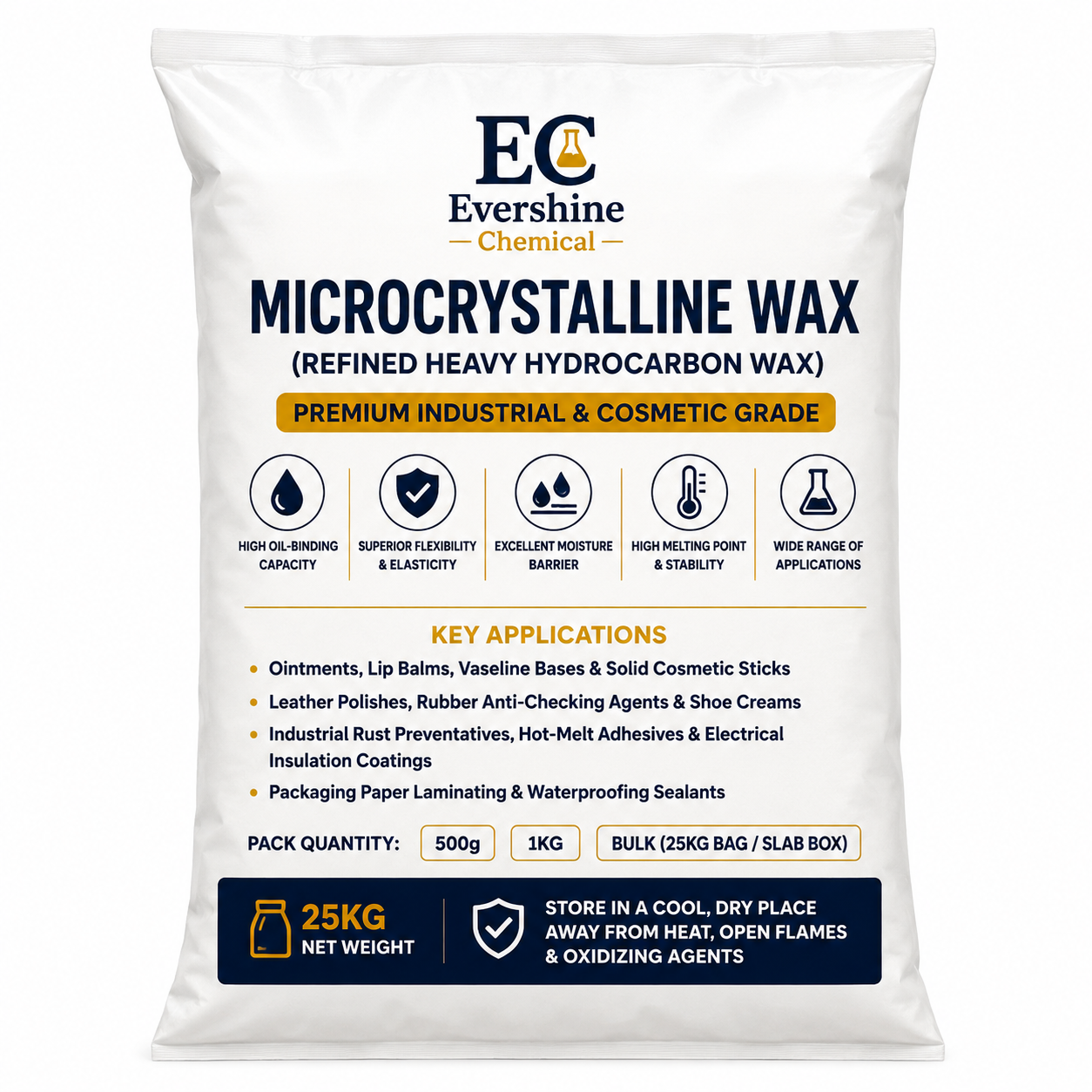MICROCRYSTALLINE WAX (REFINED HEAVY HYDROCARBON WAX)